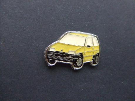 Fiat Cinquecento geel model